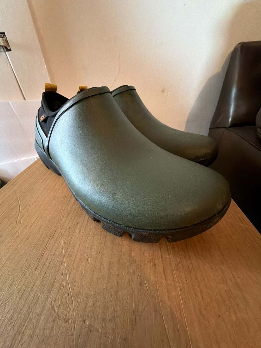 Bogs Sauvie II Slip-On Size 9 Green Rubber Waterproof Garden Clog